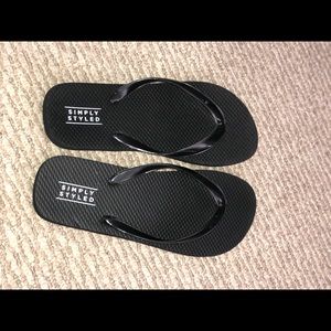 Brand new flip flops